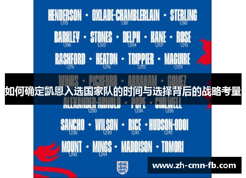 如何确定凯恩入选国家队的时间与选择背后的战略考量 如何确定凯恩入选国家队的时间与选择背后的战略考量