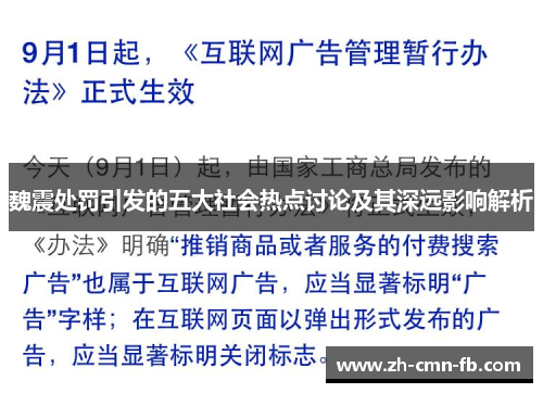 魏震处罚引发的五大社会热点讨论及其深远影响解析